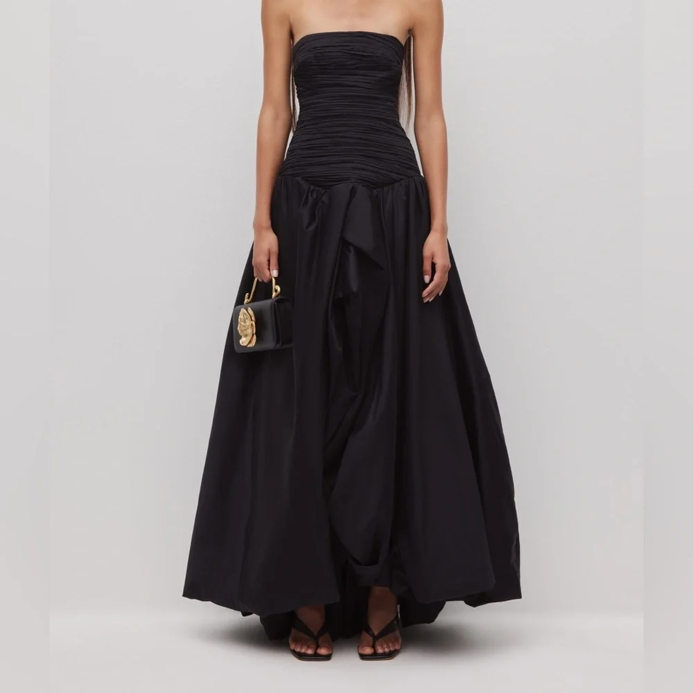 aje maxi dress Rosie silk and cotton-blend - pink 8% linen Runs true to size Aje Voyager Maxi Dress in